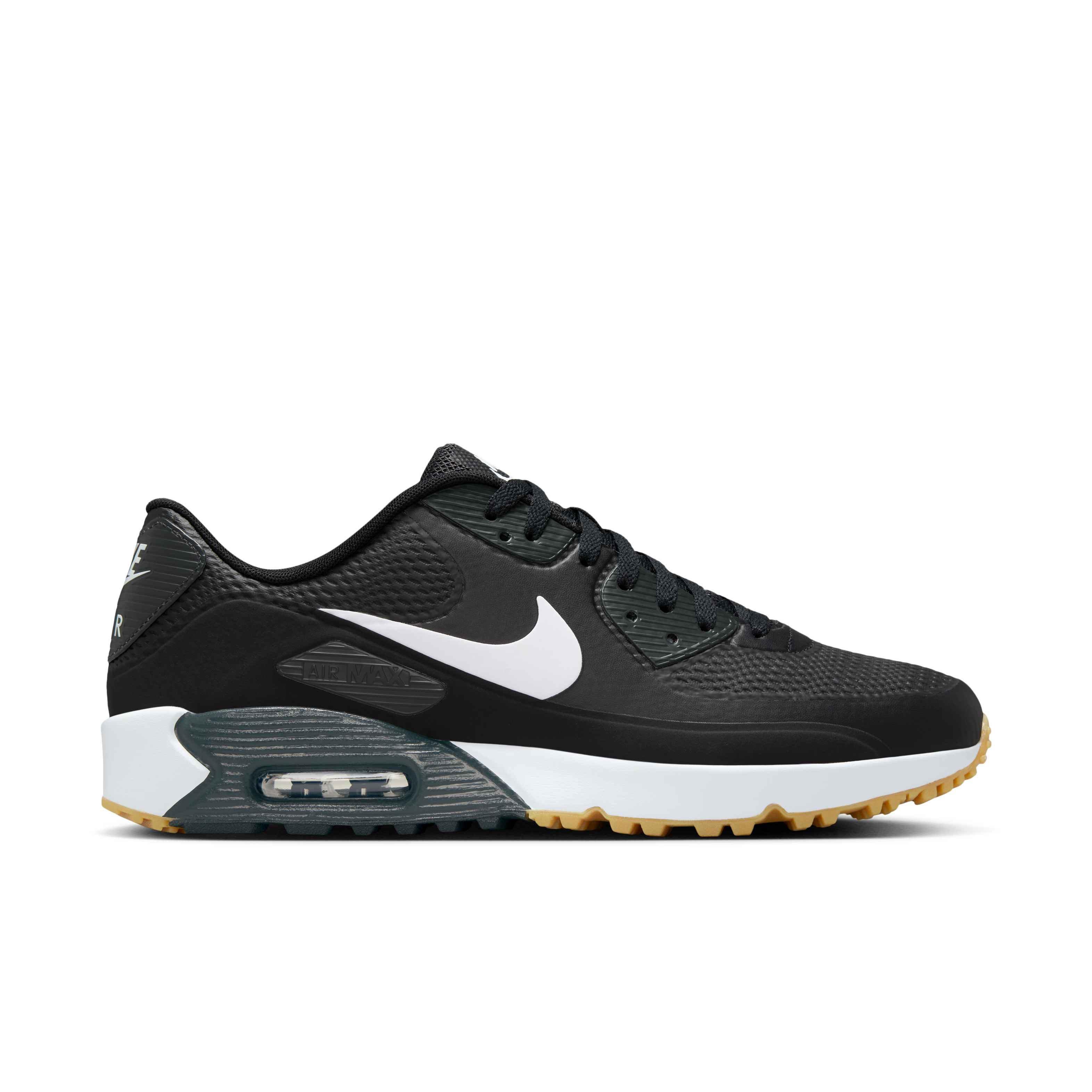 Air Max 90 Spikeless Golf Shoe - Black | NIKE | Golf Shoes | Men's